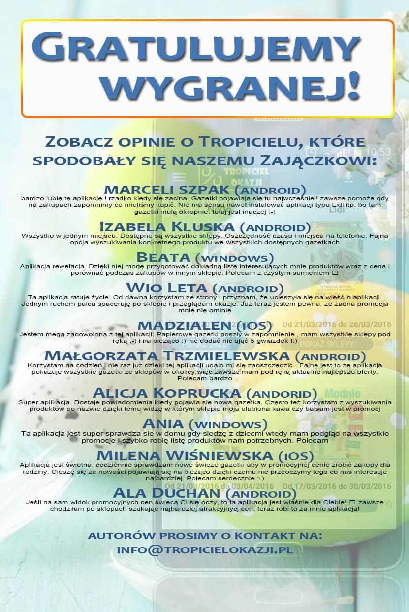 Gazetka promocyjna TropicielOkazji str. 1